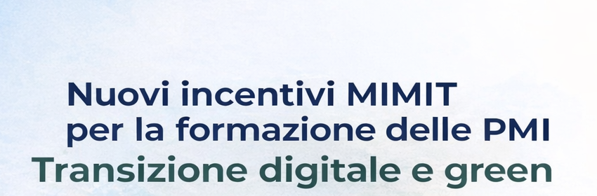 Formazione digitale e green, incentivi al via per le PMI: contributi fino al 50%